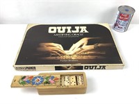 Jeu Ouija par Parker Bro & jeu dominos en bois