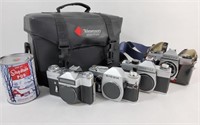 Caméras dont Praktica PLC2 + sac de transport