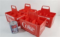4 caisses de boissons Coke
