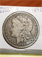 1890   Morgan Silver Dollar
