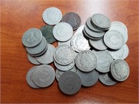 40 Assorted V Nickels