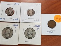 Assorted Coins (see photos)
