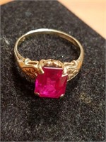1.8 g 10K Gold Hand Wrought Ring