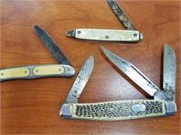 3 Pocket knives (see photos)