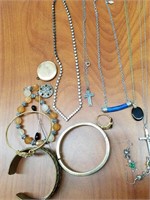 Hat pins, Bracelets, Necklaces, Locket & ring