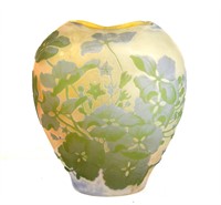 Galle Muti-Color Art Glass Vase