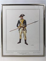 United States Military Print Framed