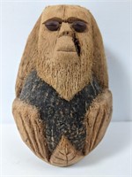 Carved Coconut Decorative Piece