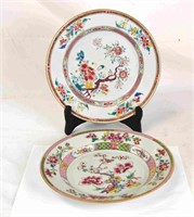 Pr Chinese Famille Rose Plates