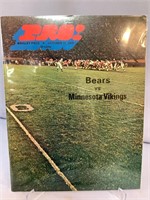 Chi. Bears vs Minn. Vikings Oct. 11 1970 program