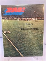 Chi. Bears vs Minn. Vikings Oct. 11 1970 program
