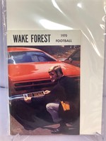 1970 Wake Forest Football program