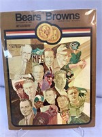 Chi. Bears. Vs Cleve. Browns Nov. 30 1969 program