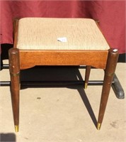 Mid Century Mahogany Singer Sewing Bench