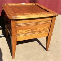 Antique Oak Potty Chair