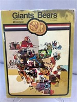 NY Giants vs Chi. Bears Oct. 5 1969 program