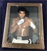 Muhammad Ali Signed And Framed 8 X 10 Photo With
