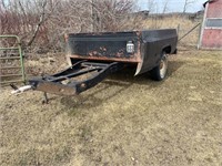 Shop Built 8' Truck Box Trailer