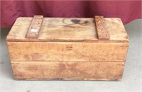Antique Strong Box Style Toolbox