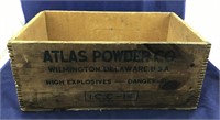 Atlas Powder High Explosives Crate