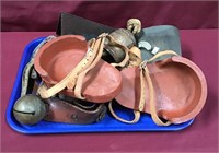 Vintage Horseshoes, Bells, Spurs, Plus