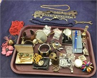 Miscellaneous Lot of Jewelry & Other Items