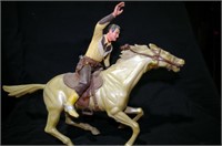 Marx Semi-Rearing Horse and Rider