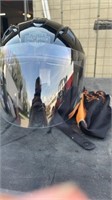 Harley Davidson Helmet with Bag