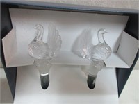 UNIQUE CRYSTAL TURKEY BOTTLE STOPPERS