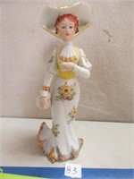 SWEET VINTAGE GIFTCRAFT LADY FIGURAL