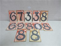RUSTIC STYLE HOUSE NUMBERS - NEW