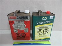 TINS OF CAMP FUEL - EACH 1/2 FULL