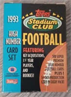Stadium Club 1993 Football High Number Full Set