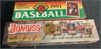 (2) Sealed Bowman & Donruss Baseball Card Packs