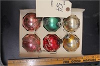 Vintage Christmas Ornaments (?Shiny Brite)