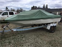 1977 Imperial 17ft. Boat w/ Trailer