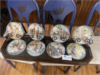 8 CHINESE COLLECTOR PLATES