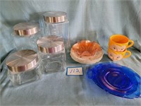 Assortment of Kitchenware and Glassware