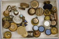 Victorian lapel or collar buttons, great designs