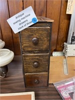ANTIQUE SEWING MACHINE DRAWERS