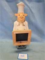 Small Pig Chef Menu Board