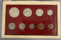 1960s Switzerland Coin Set