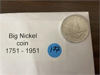 BIG NICKLE COIN