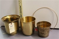 Brass buckets and more