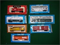 (7) Life Like & TYCO HO Scale Railroad in Boxes