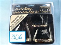 Uncle Henrys Limited Edition Knife Gift Set (NIB)
