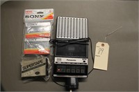 Vintage Panasonic cassette recorder