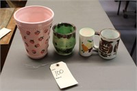 Vintage vases and cups