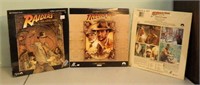 Vintage Indian Jones Trilogy Laser Disc  Set