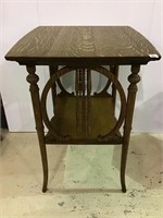 Oak Lamp Table (Pick Up Only)
